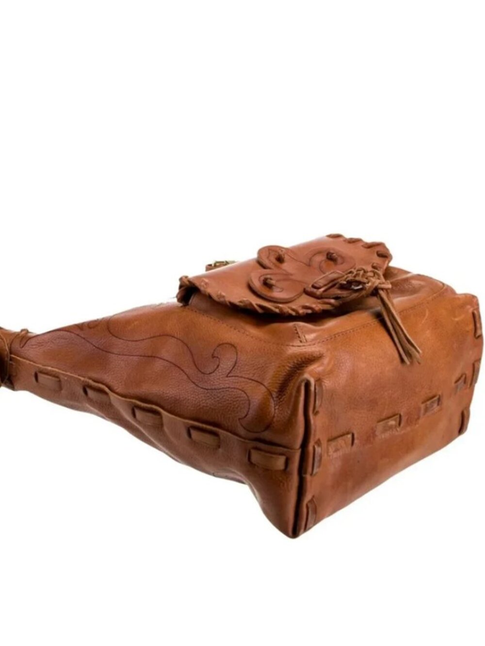 Coach x Anna Sui Fleur de Lis Duffel Sac Bag - Picture 4 of 14